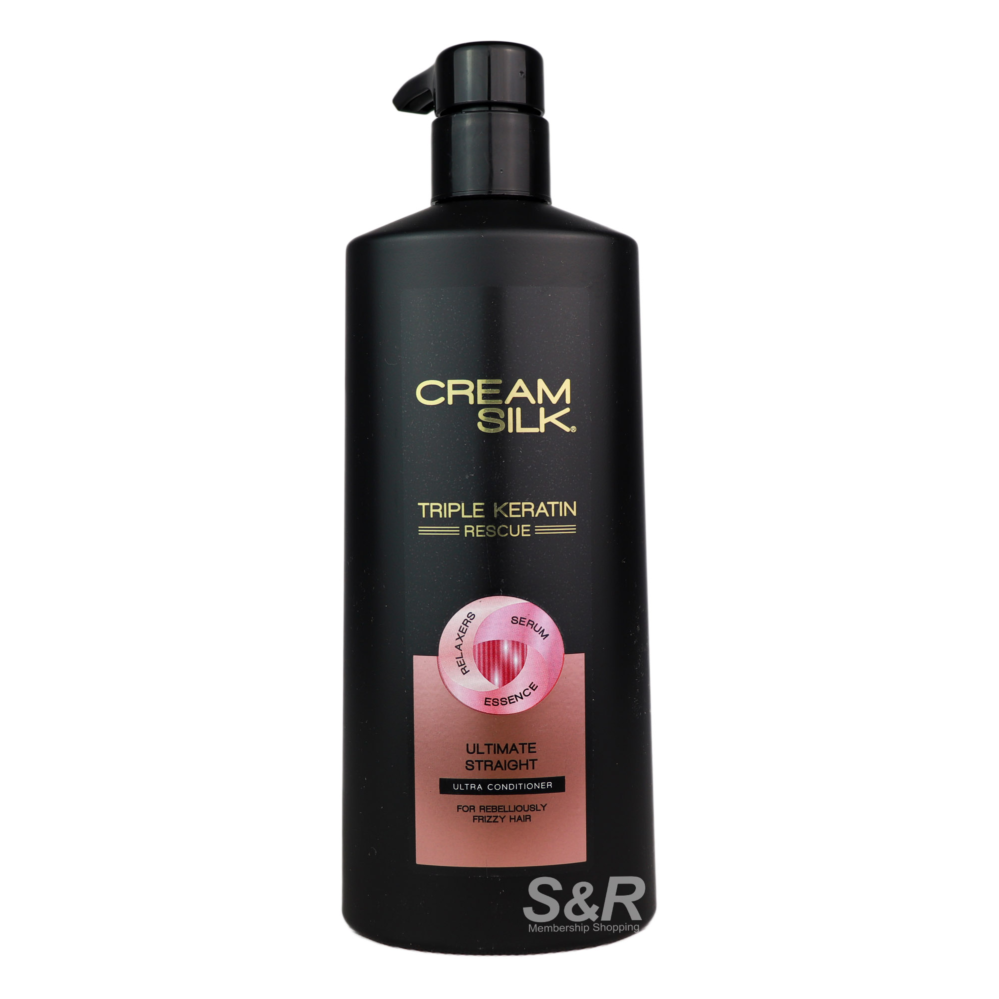 Cream Silk Triple Keratin Rescue Ultimate Straight Ultra Conditioner 600mL Cream Silk Triple Keratin Rescue Ultimate Straight Ultra Conditioner 600mL